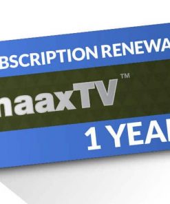 MAAXTV LN4000/5000 - 1 Year Renewal Card / PIN