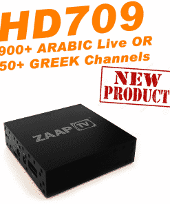 ZAAPTV HD709 - New 2018 Model