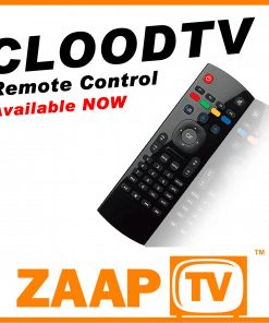 ZAAPTV CloodTV Remote Control