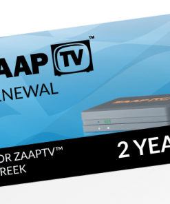 ZAAPTV GREEK 2 Year Renewal Card / PIN