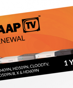 ZAAPTV 1 Year Renewal Card / PIN / Voucher