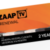 ZAAPTV 2 Year Renewal Card / PIN