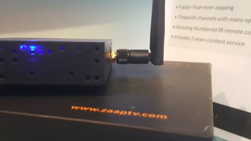 ZAAPTV HD709 - New 2018 Model with External 2.4GHz WiFi Antenna